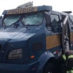 Quadrilha assalta e explode carro-forte em Santa Cruz