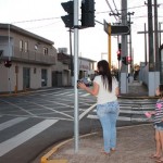 Semáforo de Santa Cruz recebe botão para pedestres