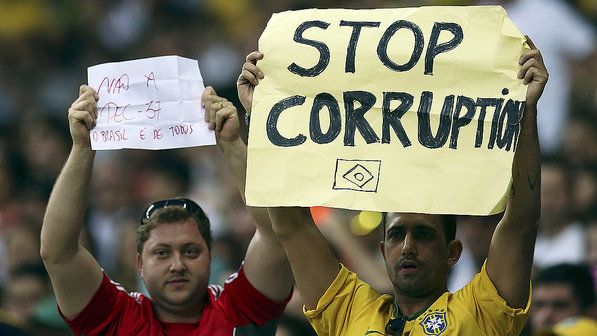 Brasil fica em 69º lugar em ranking mundial de corrupção