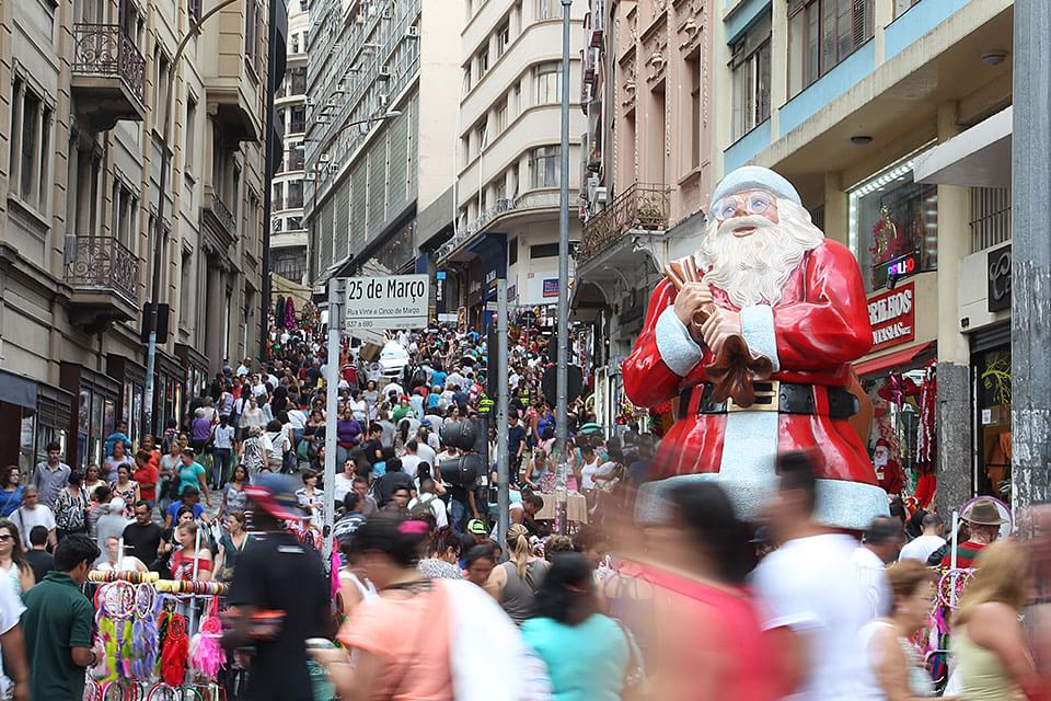 Varejo prevê queda nas vendas no Natal