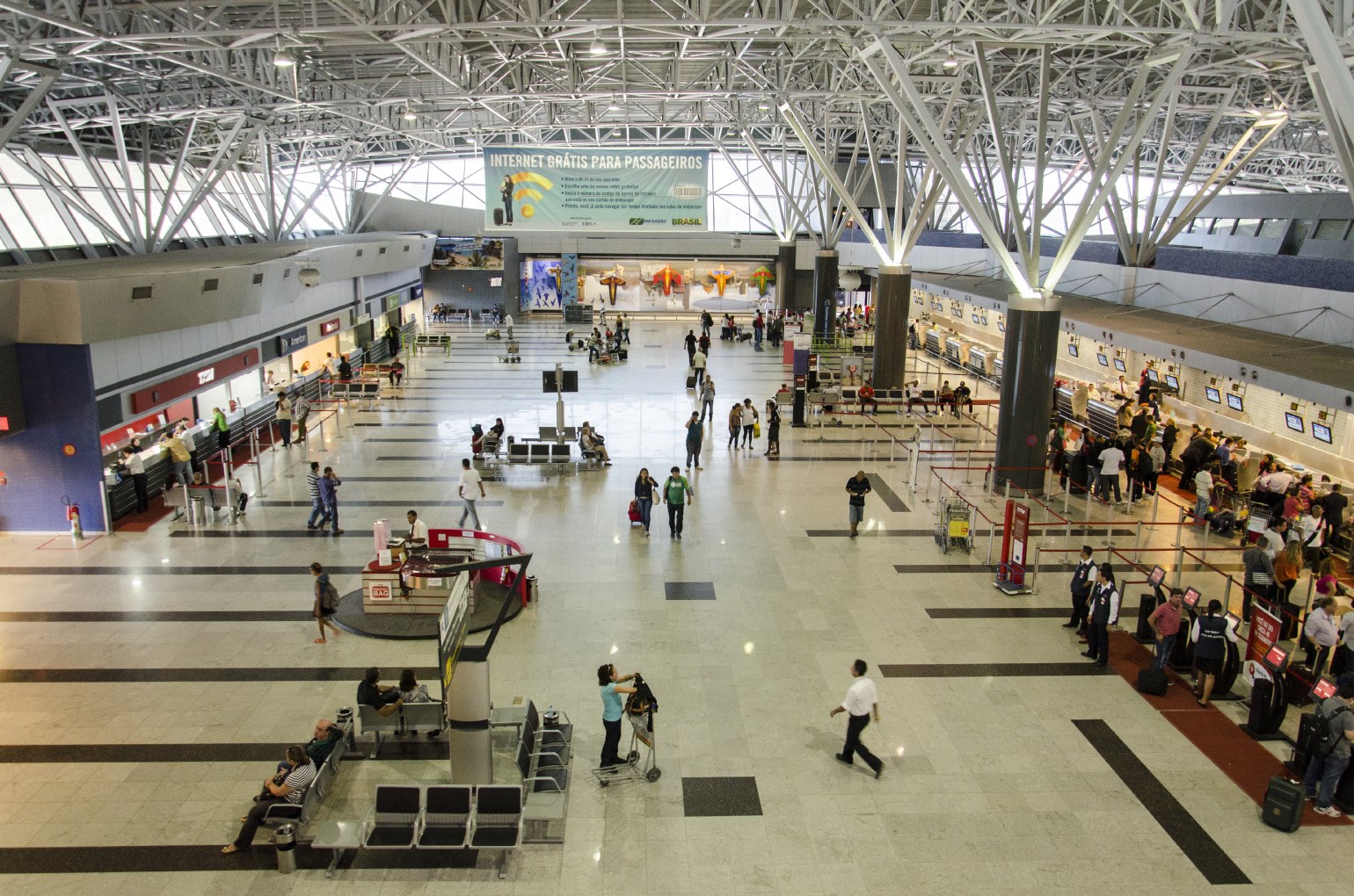 Aeroportos brasileiros têm Natal movimentado