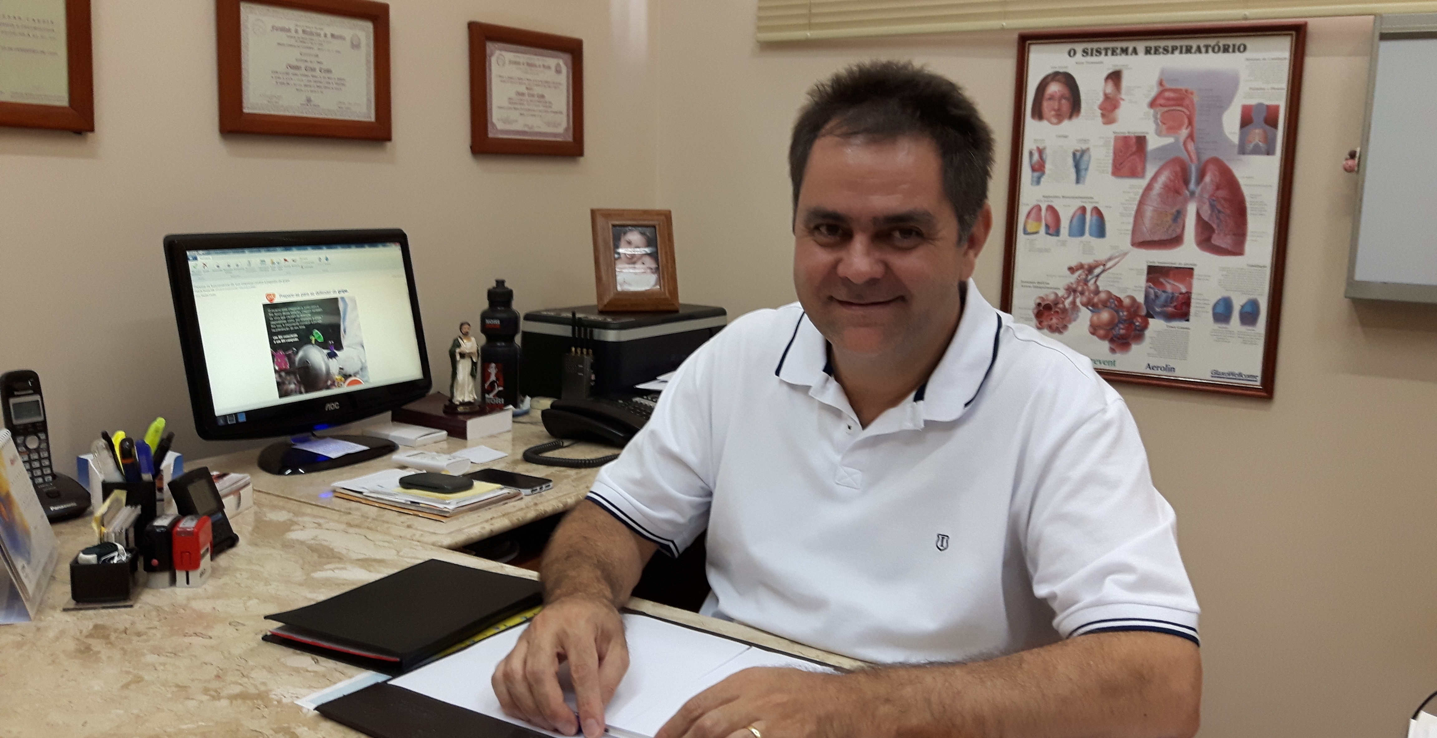 Tempo seco dobra atendimentos de pacientes com problemas respiratórios