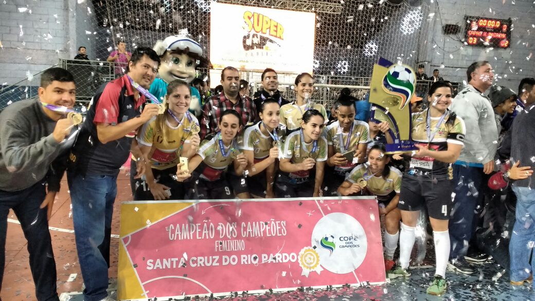 Santa Cruz vence Copa dos Campeões da TV TEM