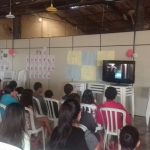 Alunos da Orquestra Santa Cruz assistem ao lançamento “Tudo que Aprendemos Juntos”