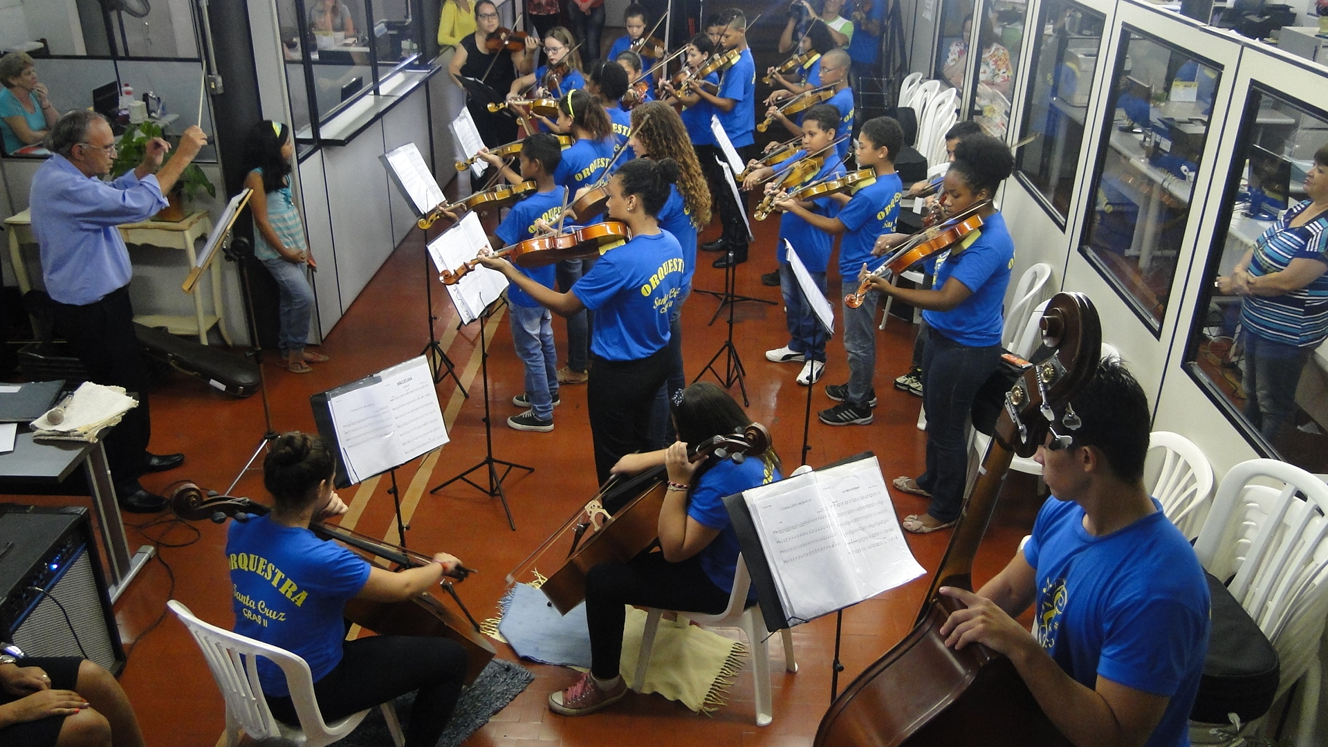 Orquestra Santa Cruz está com inscrições para novos integrantes