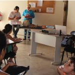 Odontopediatra orienta gestantes de Santa Cruz na Unidade de Saúde da Estação