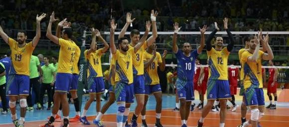 Seleção masculina de vôlei estreia com vitória de 3 a 1 sobre o México