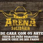 Público da Arena Solidária terá acesso às baladinhas, após os shows