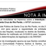 Em nota, MP dá detalhes do inquérito civil envolvendo a “Comunidade O Samaritano”