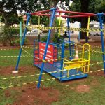 Brinquedo acessível é reinstalado no Parque Levado da Breca