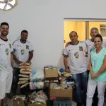 Futebol Solidário arrecada alimentos para Santa Casa de Santa Cruz e Servos de Maria