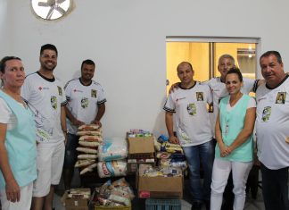 Futebol Solidário arrecada alimentos para Santa Casa de Santa Cruz e Servos de Maria
