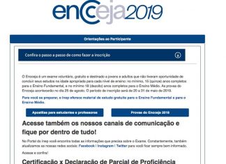 Começam inscrições do Encceja para residentes no exterior