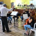 Biblioteca do Cras São José é inaugurada com apresentação da Orquestra Santa Cruz
