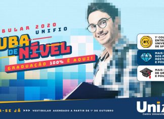 Unifio abre inscrições para o vestibular 2020