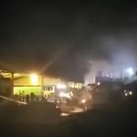 Incêndio destrói depósito de madeireira em Santa Cruz do Rio Pardo