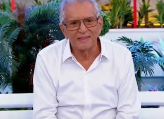 Apresentador Carlos Alberto de Nóbrega é internado com infecção após ingerir iogurte vencido
