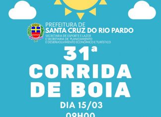 Estão abertas as inscrições para a 31ª edição da Corrida de Boia de Santa Cruz do Rio Pardo
