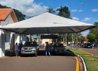 Secretaria de Saúde de Santa Cruz do Rio Pardo retoma sistema ‘drive-thru’ de vacinação