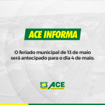 Feriado municipal em Santa Cruz será antecipado para 4 de maio