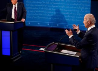Interrupções e insultos marcam primeiro debate entre Trump e Biden