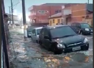 CHUVA VOLTA A CAUSAR ALAGAMENTOS EM VÁRIOS PONTOS DE AVARÉ