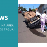 NEWS: Acidente na área central de Taguaí