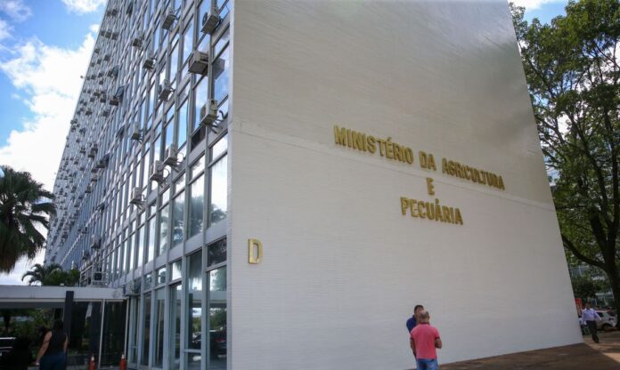 Fachada do ministério da Agricultura e Pecuária