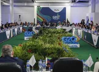 Chances de pouso suave da economia global sobem, diz documento do G20