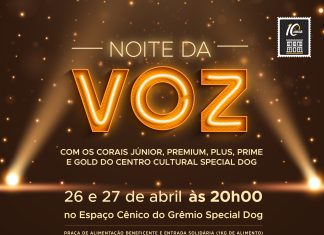 “Noite da Voz” celebra o canto em Santa Cruz do Rio Pardo
