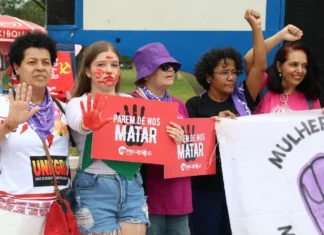 Protestos contra a violência de gênero tomam o Brasil neste 8 de março