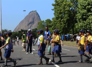 Movimento escoteiro reúne mais de 4 mil pessoas em evento no Ri